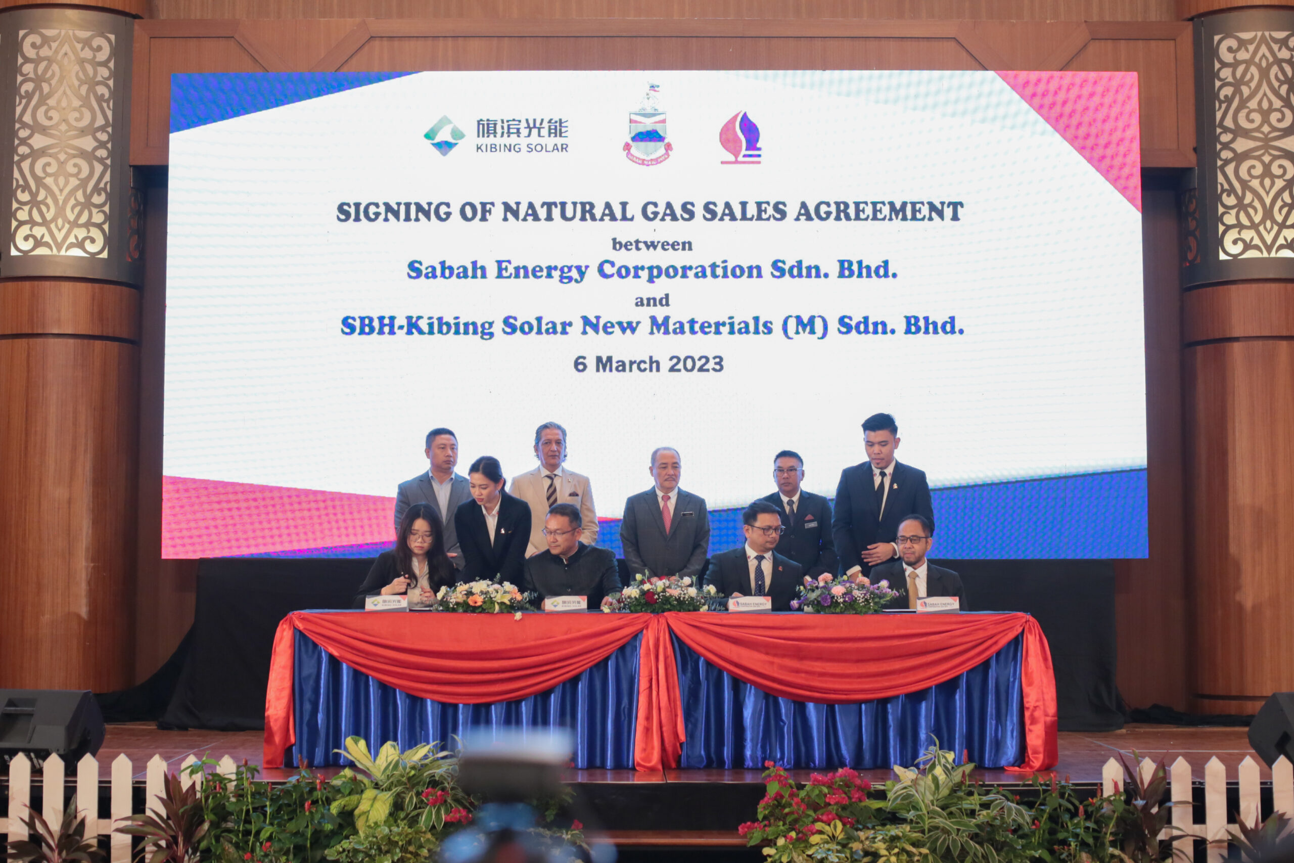 Signing of Gas Sales Agreements & Handover NG Sales Novation Agreements