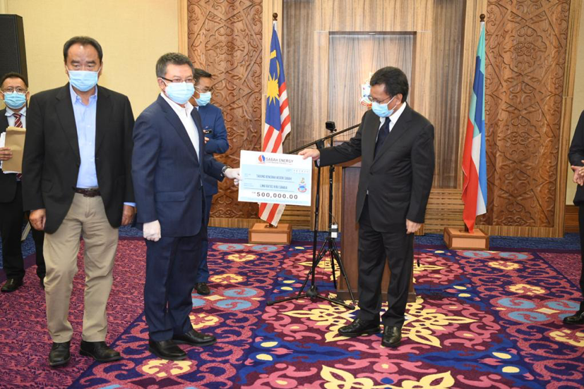 Sabah Energy Corporation Sdn Bhd (SEC) Group contributes RM1,500,000 to Tabung Bencana Negeri Sabah