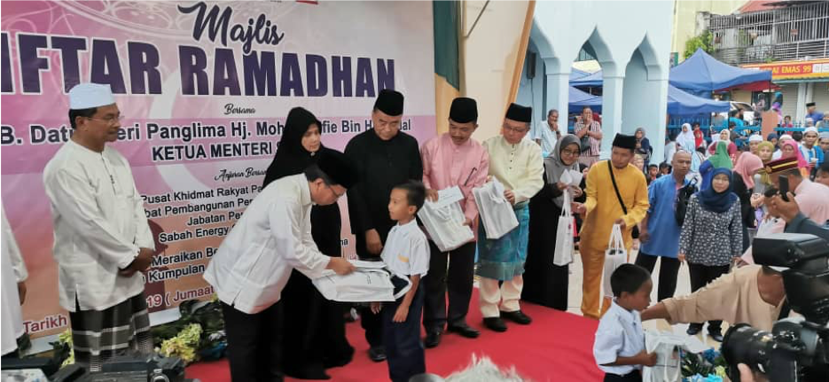 CSR : Majlis IFTAR Ramadhan bersama Ketua Menteri Sabah